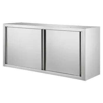 Wandkast - Schuifdeuren - H 65 x B 180 x D 40 CM - RVS  - G-Line