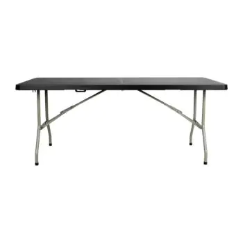 Bolero - Rechthoekige Opvouwbare Tafel - Zwart
