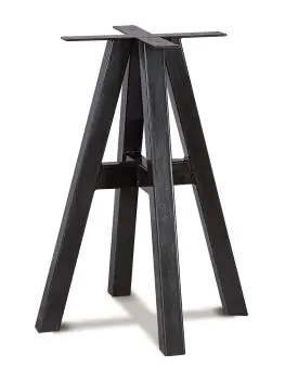 Tafelonderstel / Tafelpoot - Zwart - Staal - G-Line