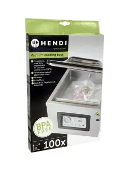 Vacuümverpakkingszakken met reli√´f - PA PET - 30 X 20 CM - Hendi - 971024