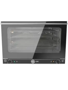 Heteluchtoven Bakery - Zwart - RVS - 230V - G-Line