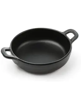 Mini ronde pan Little Chef steelpan - Melamine - H 3.7 X 11.5 X 15 CM - Hendi - 564523