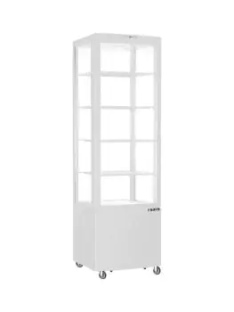 Koelvitrine - Digitale Temperatuurregeling - Kunststof - 235 Liter - 230V - H 168.9 x B 51.5 x D 48.5 CM - Saro - 330-1035