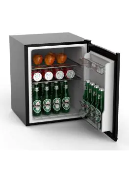 Koelkast Mini - 40 Liter - 1-Deurs - Statisch - Zwart - G-Line