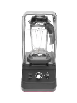 Blender met geluiddempende kap - ABS Polycarbonaat RVS - H 54.7 X 25.8 X 25.2 CM - Hendi - 230688