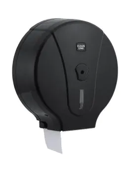 Toiletpapier Dispenser - Wandmontage - Zwart - Kunststof - G-Line