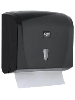 Handdoek Dispenser - Zwart - Kunststof - G-Line