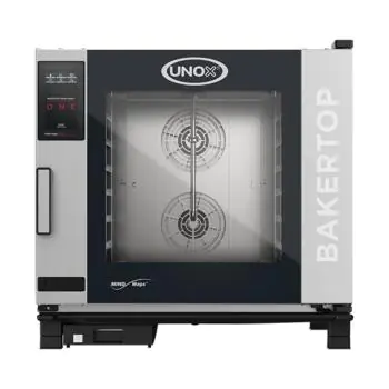Bakertop Mind - 60X40 - Mind Maps One + Stoomfunctie - Dubbelglas - RVS - 380-415V - H 84.3 x B 86 x D 96.7 CM - Unox