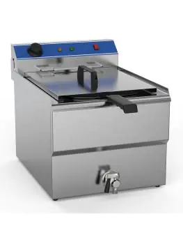 Friteuse - Elektrisch - Tafelmodel - Aftapkraan - 8 Liter - 230V - G-Line
