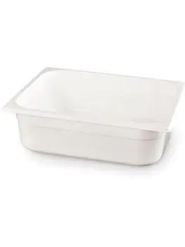 Gastronormbak - Polycarbonaat - 1/2 GN - 100 mm - Wit - Hendi - 862476