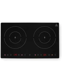 Dubbele Inductiekookplaat - 2000 W - Black Line - Hendi - 239414