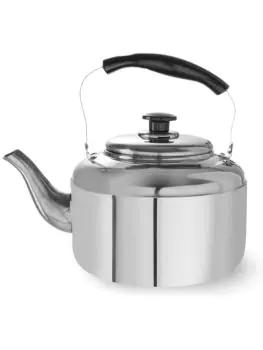 Waterketel - met deksel - RVS - H 29 X 24.5 X CM - Hendi - 624302