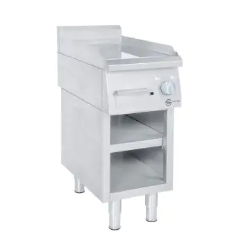 Bakplaat - Elektrisch - Glad - Chroom - B 40 CM - G-Line
