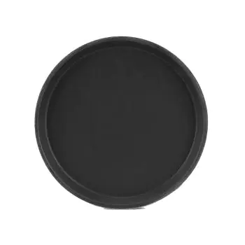 Dienblad - Antislip - Zwart - Ø 28 CM - G-Line