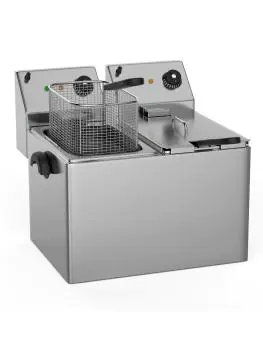 Friteuse - Elektrisch - Tafelmodel - 2 x 8 Liter - RVS - 230V - G-Line
