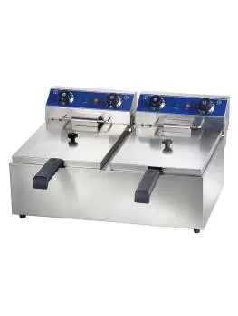 Friteuse - Elektrisch - Tafelmodel - 2 x 8 Liter - 2 x 230V - G-Line