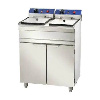 Friteuse - Elektrisch - Staand model - 2 x 9 Liter - 2 x 230V - G-Line