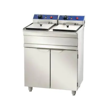 Friteuse - Elektrisch - Staand model - 2 x 13 Liter - 2 x 400V - G-Line