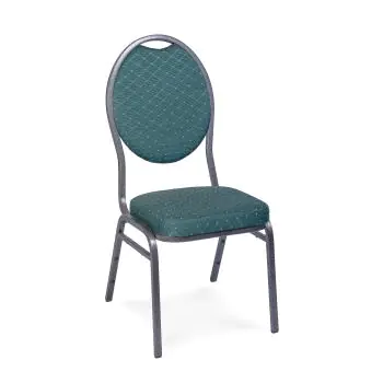 Stackchair - Stapelbaar - Hamerslag - Groen - G-Line