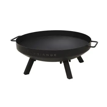 Vuurkorf - 4 Poten - Zwart - Staal - Ø 55 CM - G-Line