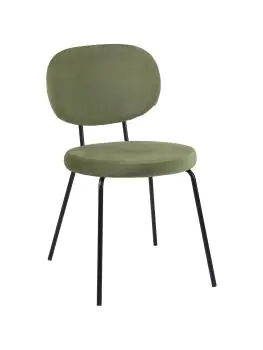 Stoel Rondo - Olijfgroen - Velvet - G-Line