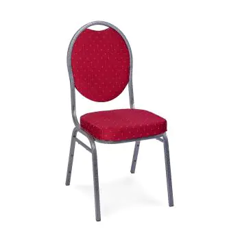 Stackchair - Stapelbaar - Hamerslag - Rood - G-Line
