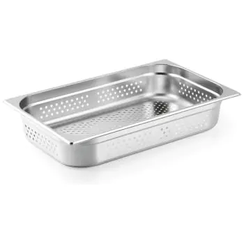 Gastronormbak - RVS - 1/1 GN - 100 MM Diep - Geperforeerd - G-Line