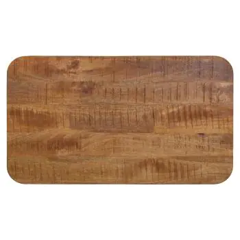 Tafelblad - Afgeronde Hoeken - Mango Rough - 120 x 70 CM - G-Line