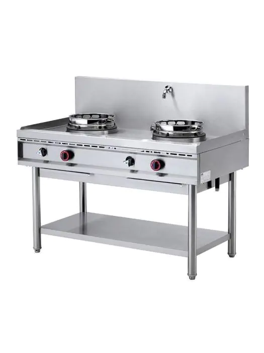 Wokbrander - 2 Brander - 2 x 13kW - RVS - Staand - Diamond - WGL2-13 WGL2-13 €2,857.21 Woktafel