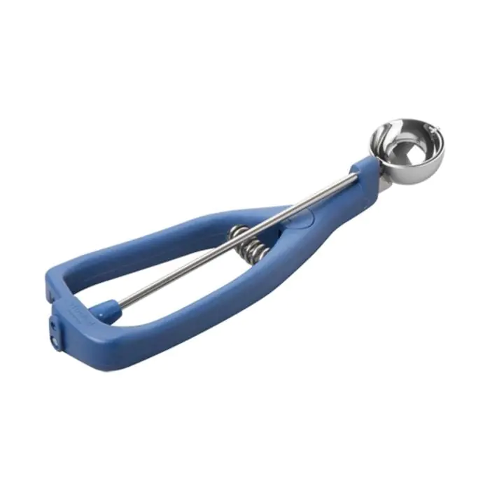 Ijsportioneerlepel - 0.125 KG - Ø3.5 CM - RVS 18/10 - Blauw - 0.070 Liter - Stöckel - 040270 040270 €37.50 ijsvitrines