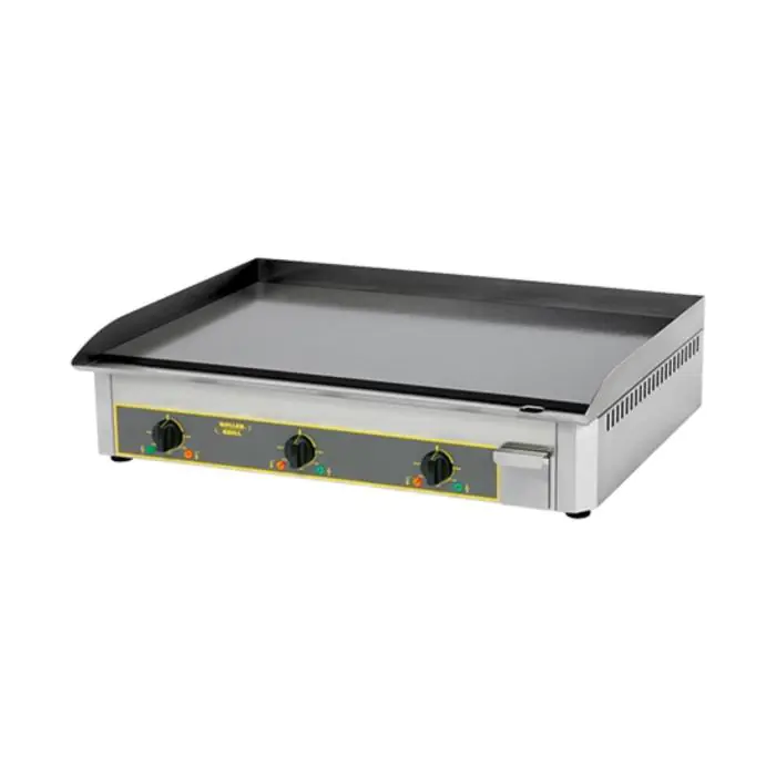 Bakplaat - H 23 x 90 x 47.5 CM - 39 KG - 380 - 415 - Zonder - Stekker V - 9000 W - RVS - Glad - +0°C / +300°C - Roller Grill - 304047 304047 €845.00 Bakplaat elektrisch