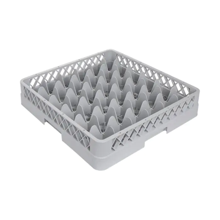 Bekerglazenkorf - H 10 x 50 x 50 CM - 2.155 KG - Polypropyleen - Bekerglazenkorf - CaterRacks - CR3610 CR3610 €18.50 Afwaskorven voor bekerglazen