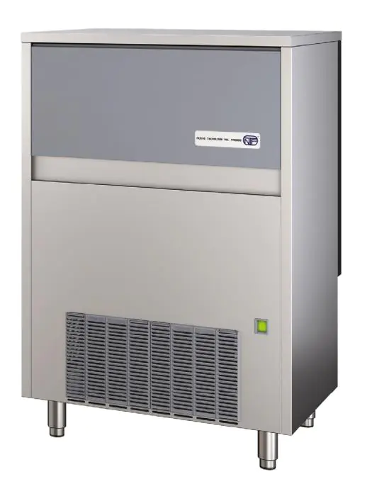 Schilferijsmachine - 155 kg / 24u - Luchtgekoeld - NTF HW-20086 €3,049.00 Schilfer ijsmachines