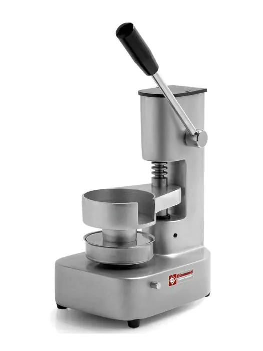 Humburger Pers - Aluminium - Ø10 CM - Diamond - PHM-100 PHM-100 €274.71 Hamburgerpers