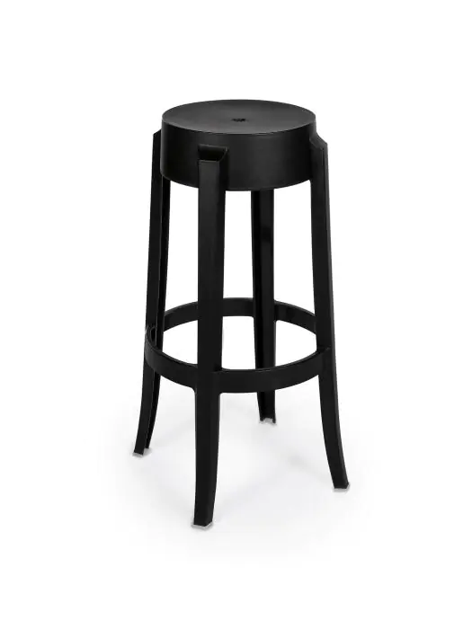 Terras Barkruk Cliff - Zwart - Kunststof - G-Line 75126 €39.95 Terras barkrukken