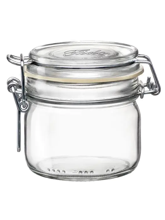 Weckpot - 12.5 CL - 6 Stuks - H 8.3 x Ø7 CM - Glas - Rocco Bormioli - Fido - 514710 W514710 €22.56 Voorraadpotten/bussen