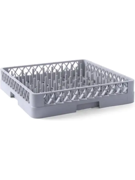 Vaatwaskorf voor borden - Polypropyleen - H 10 X 50 X 50 CM - Hendi - 877104 877104 €16.50 Algemene afwaskorven