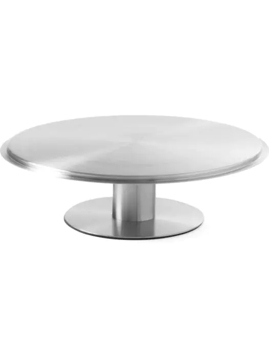 Taartplateau draaibaar - RVS - H 9 X 30 CM - Hendi - 523827 523827 €53.50 Taartstandaarden