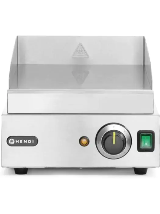Bakplaat Blue Line - RVS 180 - H 22.5 X 42 X 30 CM - Hendi - H203125 H203125 €214.00 Bakplaat elektrisch