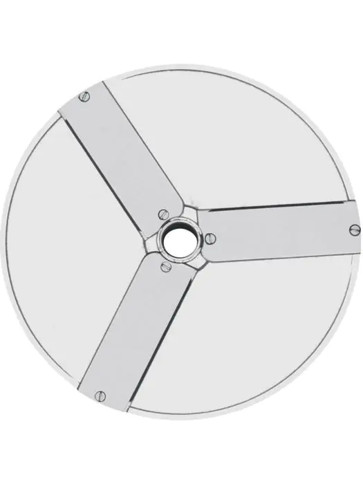 Schijfjes mes - RVS aluminium - Hendi - H280102 H280102 €47.29 Groentesnijmachine / cutter
