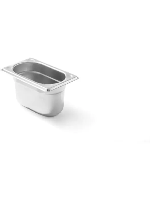 Gastronormbak - 1/9 GN - 1 Liter - H 10 x 10.6 x 17.4 CM - Hendi - 806739 H806739 €4.60 Gastronorm bakken
