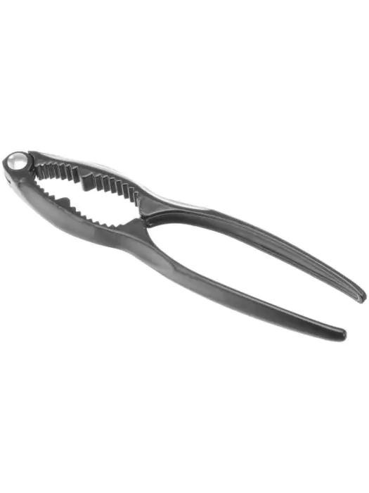 Noten- & Zeevruchtenkraker - Zwart - H 15.3 x 3.2 x 1.2 CM - Hendi - 403747 H403747 €4.95 Raspen/persen/snijden