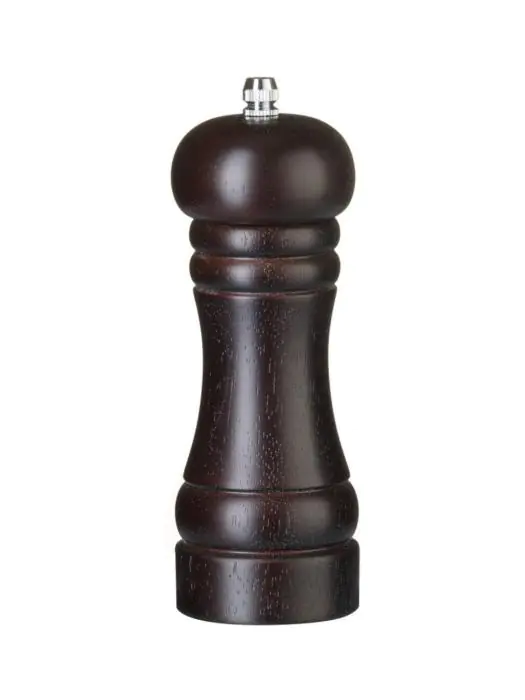 Pepermolen - Hout - Hout Donker - H 16.5 x Ø 5.7 CM - Hendi - 469781 H469781 €8.75 Peper & zout