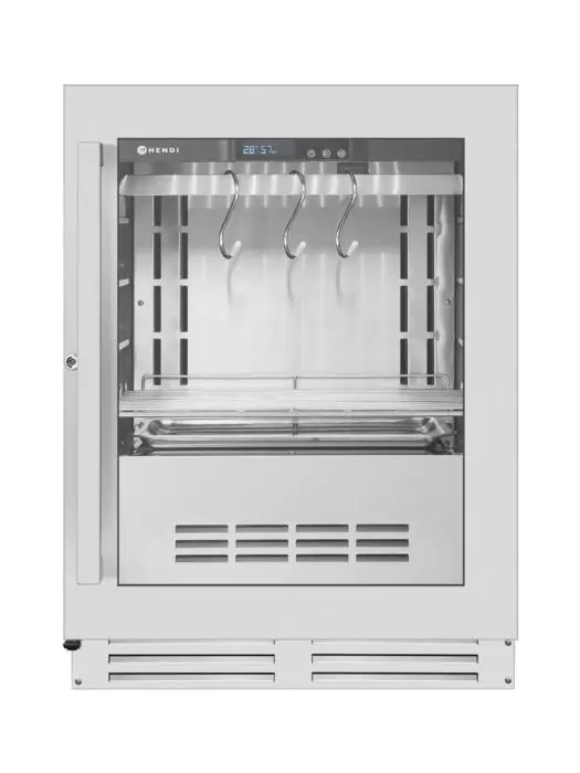 Dry Aging Kast - Undercounter - 98 Liter - H 83 x 59.5 x 62 CM - Hendi - 221426 H221426 €1,606.87 Dry aged kasten