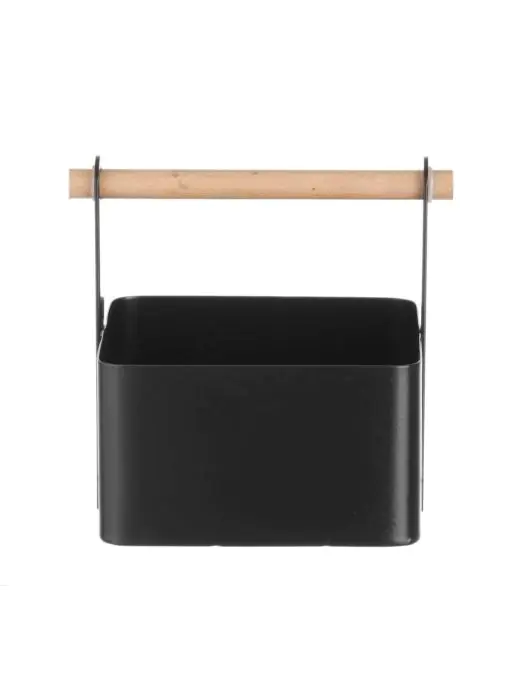Bestek Caddy - RVS - Zwart - Hendi - 427057 427057 €14.95 Peper & zout