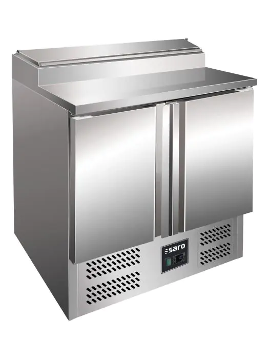 Voorbereidingstafel - Digitale Temperatuurregeling - RVS - 230V - H 101 x B 90 x D 70 CM - Saro - 323-1100 323-1100 €712.00 Saladette