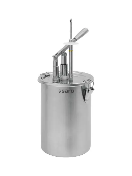 Gebakvuller - RVS - 4,5 Liter - H 42 x B 18 x D 18 CM - Saro - 421-1030 421-1030 €252.00 Slagroom apparaten