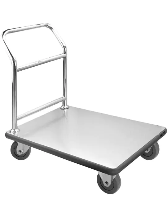 Transportwagen - RVS - H 90 x B 90 x D 60 CM - Saro - 399-1021 399-1021 €157.19 Transportwagens