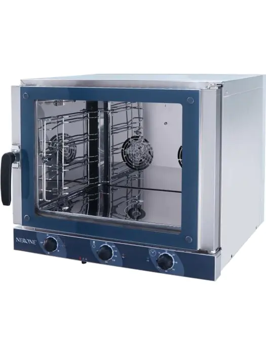 Hetelucht oven - RVS - 230V - H 58 x B 68.6 x D 66 CM - Saro - 455-1105 455-1105 €784.00 Heteluchtovens