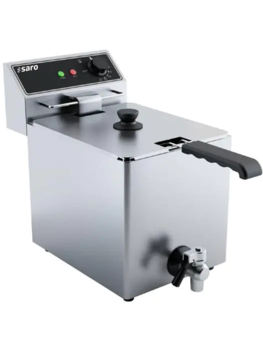 Friteuse - RVS - 8 Liter - 230V - H 40 x B 26.7 x D 49 CM - Saro - 443-6010 443-6010 €150.36 Friteuses 230 volt